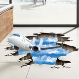 3D Wall Stickers Sky Could Bathroom wall Poster Stiker bedroom decoration Remove Waterproof decals fooor murals sticker