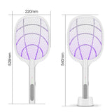 Portable USB Rechargeable Fly Mosquito Racket