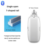 Smart Robot For Curtain with Bluetooth Wireless , Compatible with Alexa, Google Home (Rod - I-rail - U-rail)