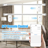 Smart Robot For Curtain with Bluetooth Wireless , Compatible with Alexa, Google Home (Rod - I-rail - U-rail)