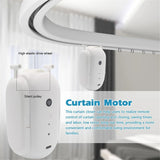 Smart Robot For Curtain with Bluetooth Wireless , Compatible with Alexa, Google Home (Rod - I-rail - U-rail)